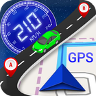 Speedometer GPS maps and Navigation icône