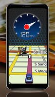 velocímetro: buscador de ruta GPS mapas navegación captura de pantalla 1