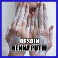 Desain Henna Putih