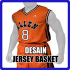 Desain Jersey Basketball icône