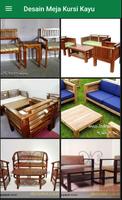 Desain Meja Kursi Kayu 截图 3