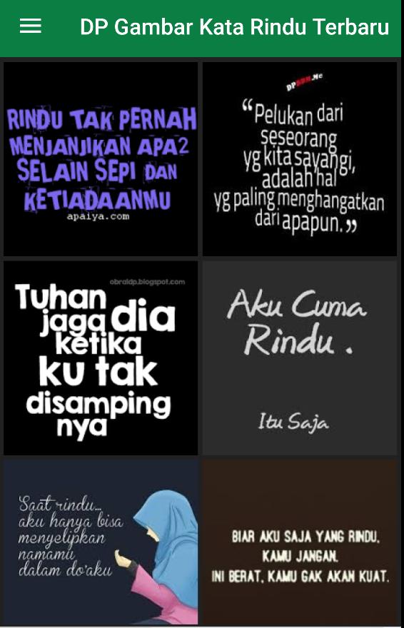 11++ Gambar Kata Aku Cuma Rindu - Gambar Tulisan