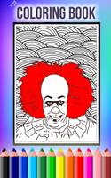 How To Color Pennywise IT (Pennywise Coloring) Affiche