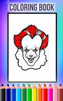 How To Color Pennywise IT (Pennywise Coloring) capture d'écran 1
