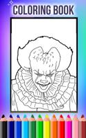 How To Color Pennywise IT (Pennywise Coloring) capture d'écran 2