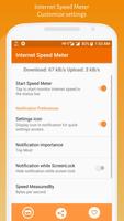 Internet Speed Meter الملصق