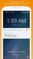 برنامه‌نما Internet Speed Meter عکس از صفحه