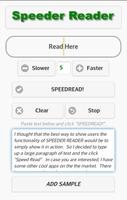 Speeder Reader الملصق