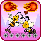 flap flapping bee أيقونة