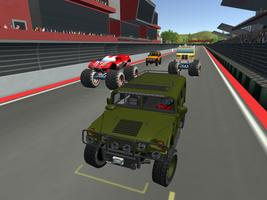 Extreme Super Car: Monster Truck Simulator Affiche