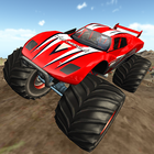 Monster Truck Racing; 3D Hill Climb icône