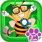 Spelling Bee Words Practice for 3rd Grade FREE ícone