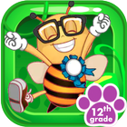 Spelling Bee Words Practice for 12th Grade FREE icône