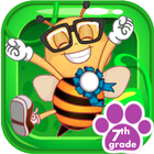 Spelling Bee Words Practice for 7th Grade FREE icône