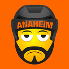 Anaheim Hockey Stickers ícone