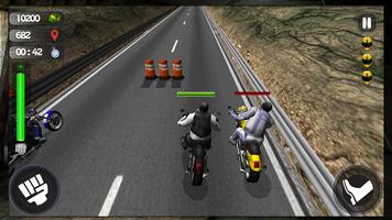 Traffic Attack Rider :3D Stunt Affiche