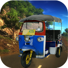 Tuk Tuk Rickshaw Offroad Drive آئیکن