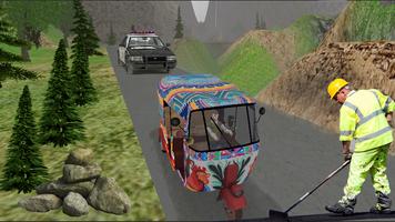 Tuk Tuk Rickshaw Offroad Drive Ekran Görüntüsü 1