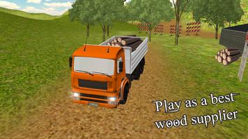 Jungle Wood Transporter 2017 screenshot 1