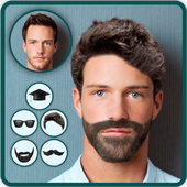 Men Hair Style Mustache Editor icon