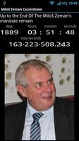 Miloš Zeman Countdown capture d'écran 1