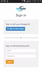 Скачать Spinbackup для Google Apps APK