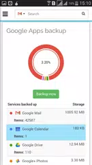 Скачать Spinbackup для Google Apps APK