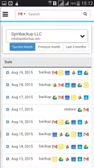 Скачать Spinbackup для Google Apps APK
