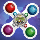 Fidget Spinner Live Wallpaper HD:  Spin Watch Time أيقونة