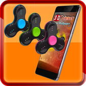 3D Fidget Spinner Live Wallpaper and Theme icon