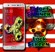 برنامه‌نما Fidget Spinner Lock Screen Passcode عکس از صفحه