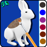 Coloring Book 3D  Farm Animals icon