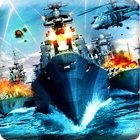 WarShip Battle - Naval WarFare Attack 3D icône