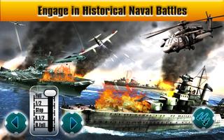 WarShip Battle - Naval WarFare Attack 3D capture d'écran 3