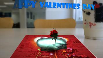 3D AR Heart Of Love Card screenshot 2