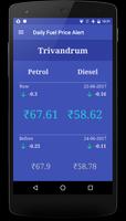 Daily Fuel Price Alert screenshot 1