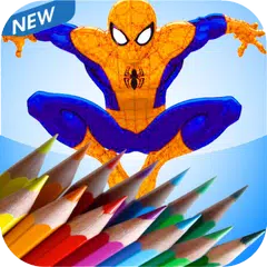 Descargar APK de spiderMan Coloring