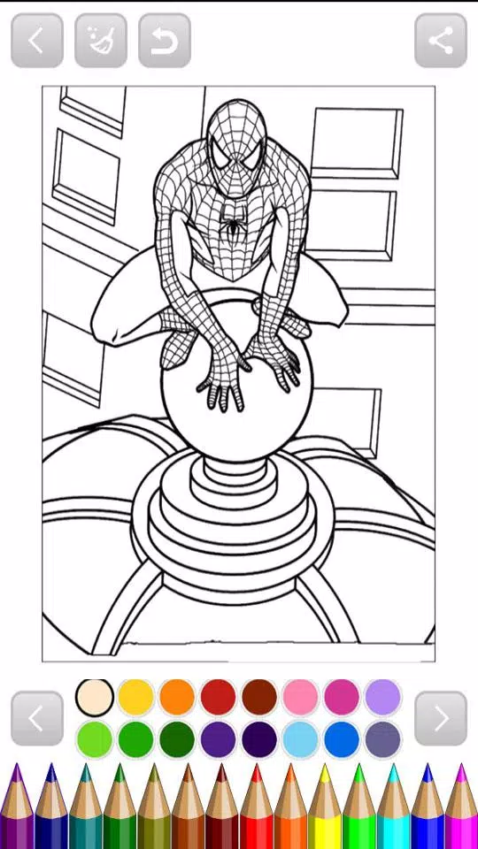 Download do APK de Spider Train Coloring book para Android