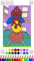 spiderMan Coloring ภาพหน้าจอ 1