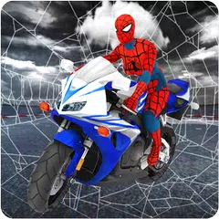 Descargar APK de Spider-Girl Stunt jinete súper héroe carretera