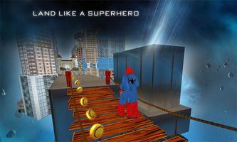 Spider Hero Super Sky Run Dancer capture d'écran 1