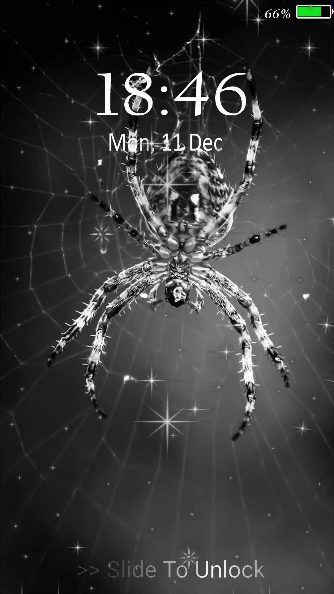 Spider live wallpaper: Tạo sự thú vị cho smartphone của bạn với hình nền \'spider live\' đẹp mắt và sinh động. Những con nhện sẽ tạo cảm giác thật sự khiếp sợ nhưng cũng thật đẹp mắt khi di chuyển trên màn hình điện thoại. Tận hưởng thế giới của những con nhện với hình nền này.