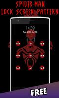 Spider lock screen pattern screenshot 1