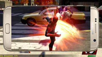 Spider Hero Web of Shadows Fighting постер