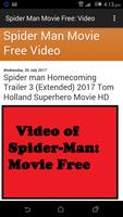 Video of Spider-Man: Movie Free-poster