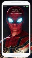 Iron Spidey Lock Screen Ekran Görüntüsü 1