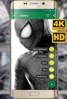 برنامه‌نما Spiderman Wallpapers HD 4K عکس از صفحه