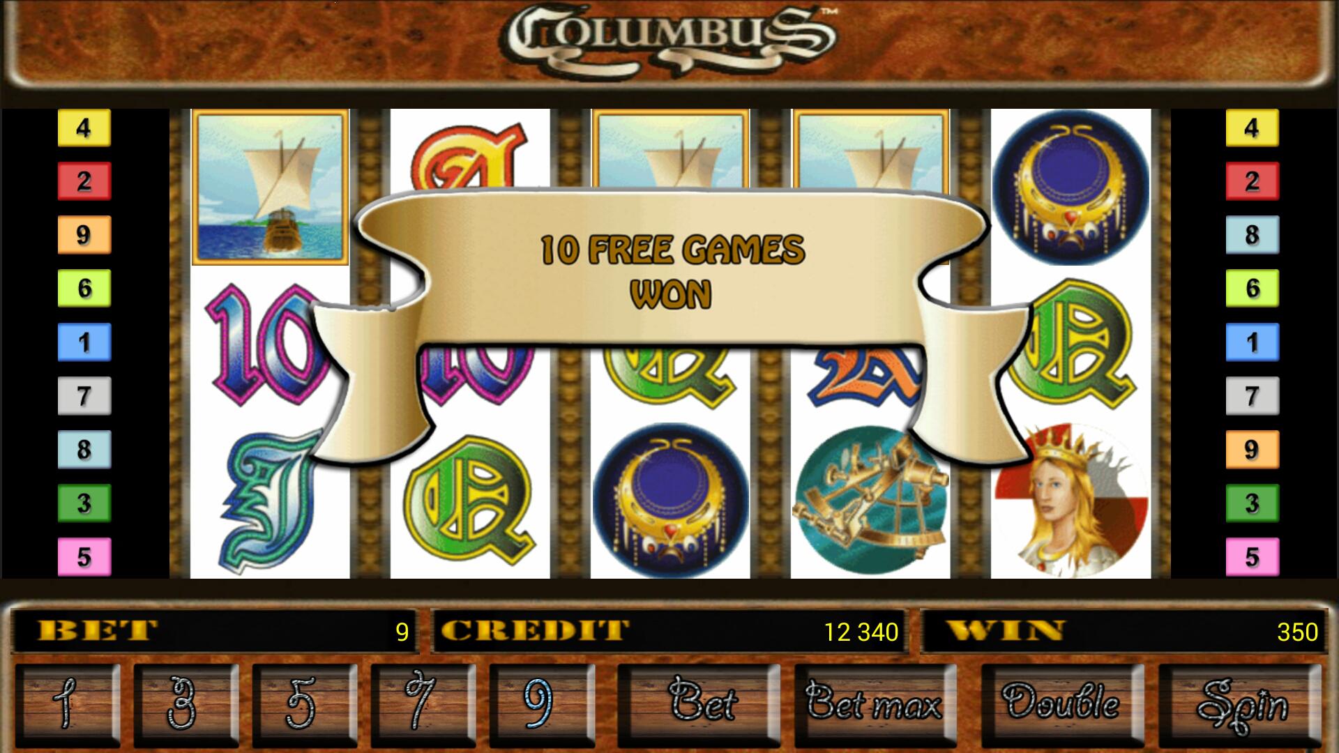 Слот колумбус casino gpk1