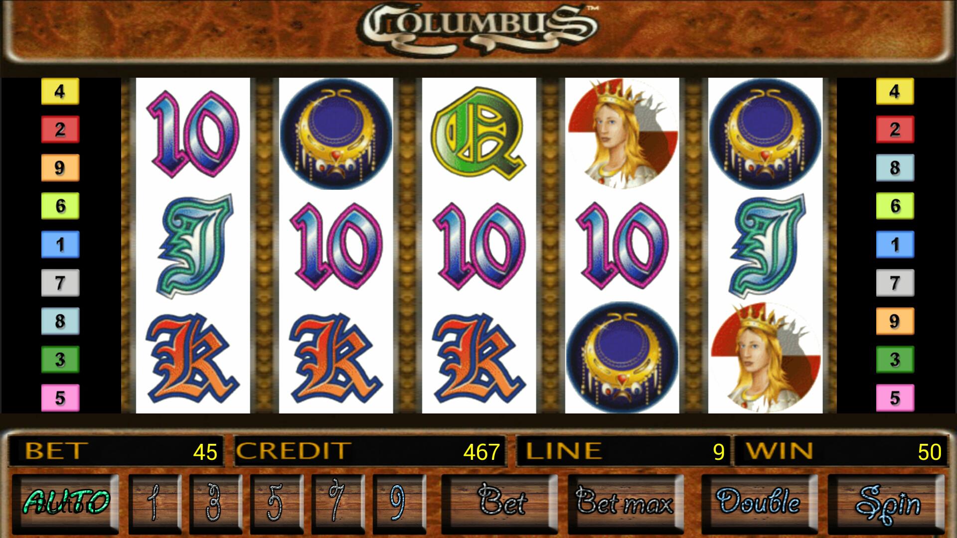 Слот колумбус casino gpk1