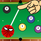 Spider Swing Ball Pool - карманный бильярд иконка